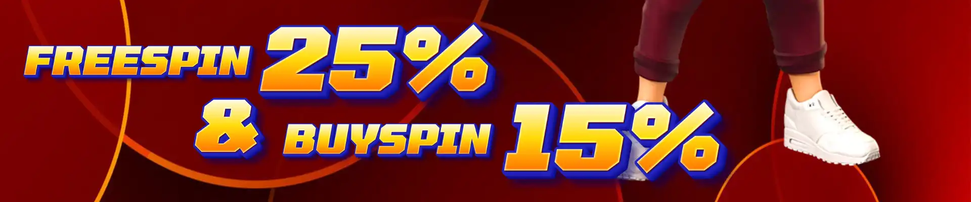EVENT FREESPIN 25% BUYSPIN 15%